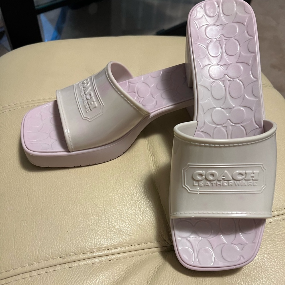Coach ScarlettBlock Heeled Sandal
